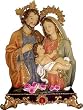 Holy Family Statue - Polyresin - 8" Height