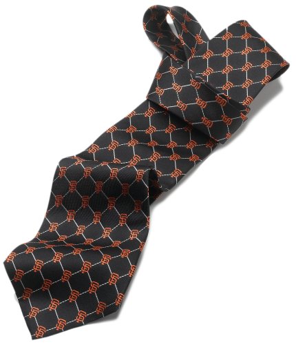 Eagles Wings Men's San Francisco Giants Woven Silk Tie