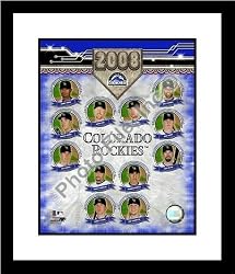 2008 Colorado Rockies MLB Framed 8x10 Photograph Team Collage