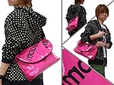 【SALE】Mousse 口折れショルダーバッグ PK/ピンク(HES-80029PK)