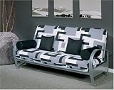 Elite 35-4914-067 Silver Evolution Full Futon Frame-Frame Only