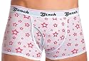 Ginch Gonch Men's "Pink" Star Sports Brief