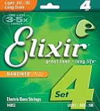 Elixir Nanoweb Electric Bass Light (.045-.100) エレキベース弦　ロングスケールの画像