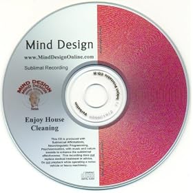 Enjoy Housecleaning! Subliminal CD with (NLP) Neurolinguistic Programming imbedded in soothing music and calming sounds of ocean waves
