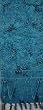 Batik Scarf - Aqua Butterfly Wings