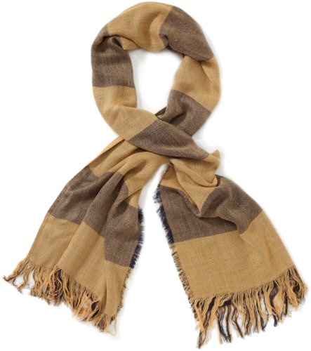 ESPRIT DE CORP Damen Tuch, gestreift B01023, Gr. one size, Mehrfarbig (290 biscuit) Preisvergleich