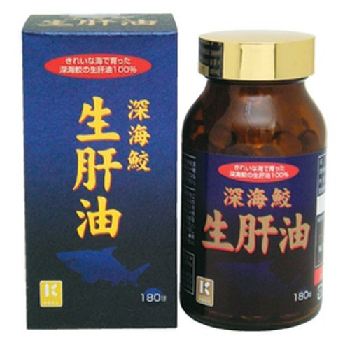 Cover image : 深海鮫生肝油 180球
