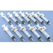 12 Plastic Syringe Liquid Lubricant Measuring Tool 5 ml