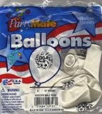 Soccer Balloons - Package of 8 Tweleve Inch Balloons