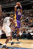 Los Angeles Lakers v Washington Wizards: Kobe Bryant and Al Thornton Photographic Poster Print by Andrew Bernstein, 12x18