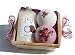 Wellness Geschenkset 5 tlg. Tropic SPA Kokos Duschbad und Shampoo, 2 x Badebombe, Seiftuch lila im Bambuskorb