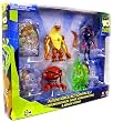 Ben 10 4 Inch Exclusive Alien Force Action Figure 4-Pack 2 (Humungousaur, Goop, Chromastone & Brainstorm)