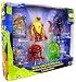 Ben 10 4 Inch Exclusive Alien Force Action Figure 4-Pack 2 (Humungousaur, Goop, Chromastone & Brainstorm)