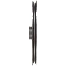 Martin P/B Plain Bore FHP Sheave, 4L/5L or B Belt Section, 1 Groove, Class 30 Gray Cast Iron