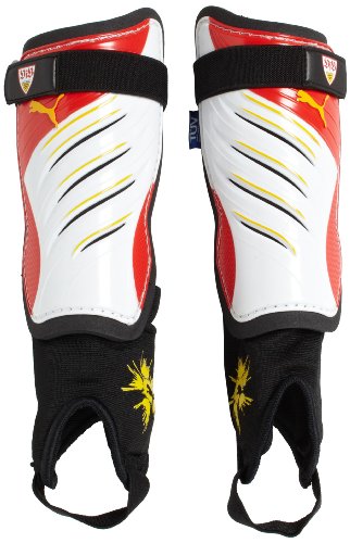 PUMA Herren VfB Stuttgart Schienbeinschoner PowerCat 3.10, puma red-black-white, XS, 03037 Preisvergleich