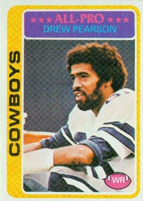 1978 Topps #350 Drew Pearson - Dallas Cowboys (Football Cards)