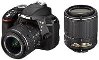 Nikon デジタル一眼レフカメラ D3300 ダブルズームキット2 ブラック