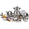 Magefesa Olympus Stainless Steel 24 Piece, Cookware Set