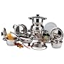 Magefesa Olympus Stainless Steel 24 Piece, Cookware Set