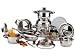Magefesa Olympus Stainless Steel 24 Piece, Cookware Set