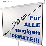 Produkt-Bild: BELE01 BELE01 HDTV Rollo Leinwand f&uuml;r Beamer Heimkino 203 x 203 cm 1:1 16:9 4:3