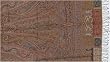 Blanket Throws Pure Wool Asian Jacquard Pattern India 106" x 55" (wbscov028)
