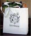 The Planet Bag 10 pack - Ten Pack Large 100% Cotton Canvas Natural Shopping Bag