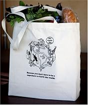 The Planet Bag Large 100% Cotton Natural Shopping Bag