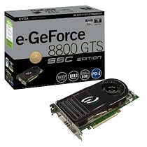 eVGA e-GeForce 8800 GTS SSC EDITION 640MB DDR3 PCI-Express Graphics Card-Lifetime Warranty