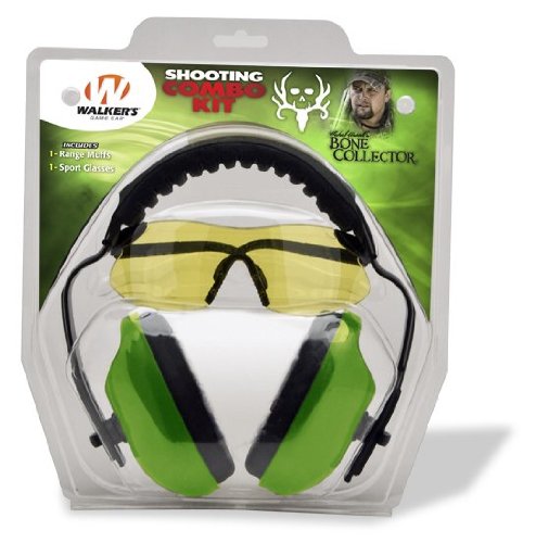 Walker Bone Collector Michael Waddell Walker Shooting Combo Kit with Muffs and Glasses