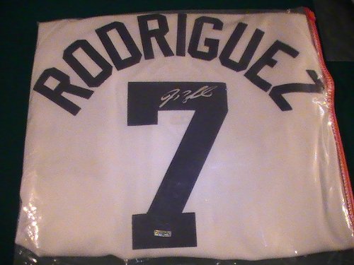 IVAN RODRIGUEZ SIGNED AUTOGRAPHED DETROIT TIGERS JERSEY W/ HOLOGRAM + COA