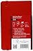 Moleskine 2016 Daily Planner, 12M, Pocket, Scarlet Red, Hard Cover (3.5 x 5.5)