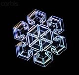Wallmonkeys Peel and Stick Wall Decals - Snowflake Crystal - 24
