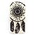 iPhone 6 Case, LUOLNH Henna Ojibwe Dreamcatcher tribal dream catcher Hard Plastic Clear Case Silicone Skin Cover for Apple Iphone 6 4.7 inch Screen by LUOLNH