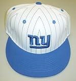 NEW York Giants Flat Bill Structured Fitted Reebok Hat Size 7 1/8