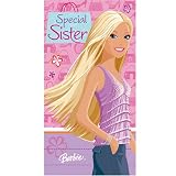 Review Heroes for Kids  / Barbie Birthday Card - To a Special Sister Size 125 x 234mm