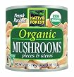 Native Forest Organic Mushrooms, Pieces & Stems (Dr Weight 4- Ounces), 7-Ounce Cans (Pack of 12)