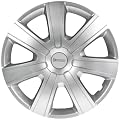 Michelin 92007 Radzierblenden-Set Modell 34, 4-teilig, 40.64 cm (16 Zoll) mit Reflektorsystem N.V.S., silber