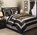 Luxury Textured Pastora 7-Piece Comforter Set - Queen Size