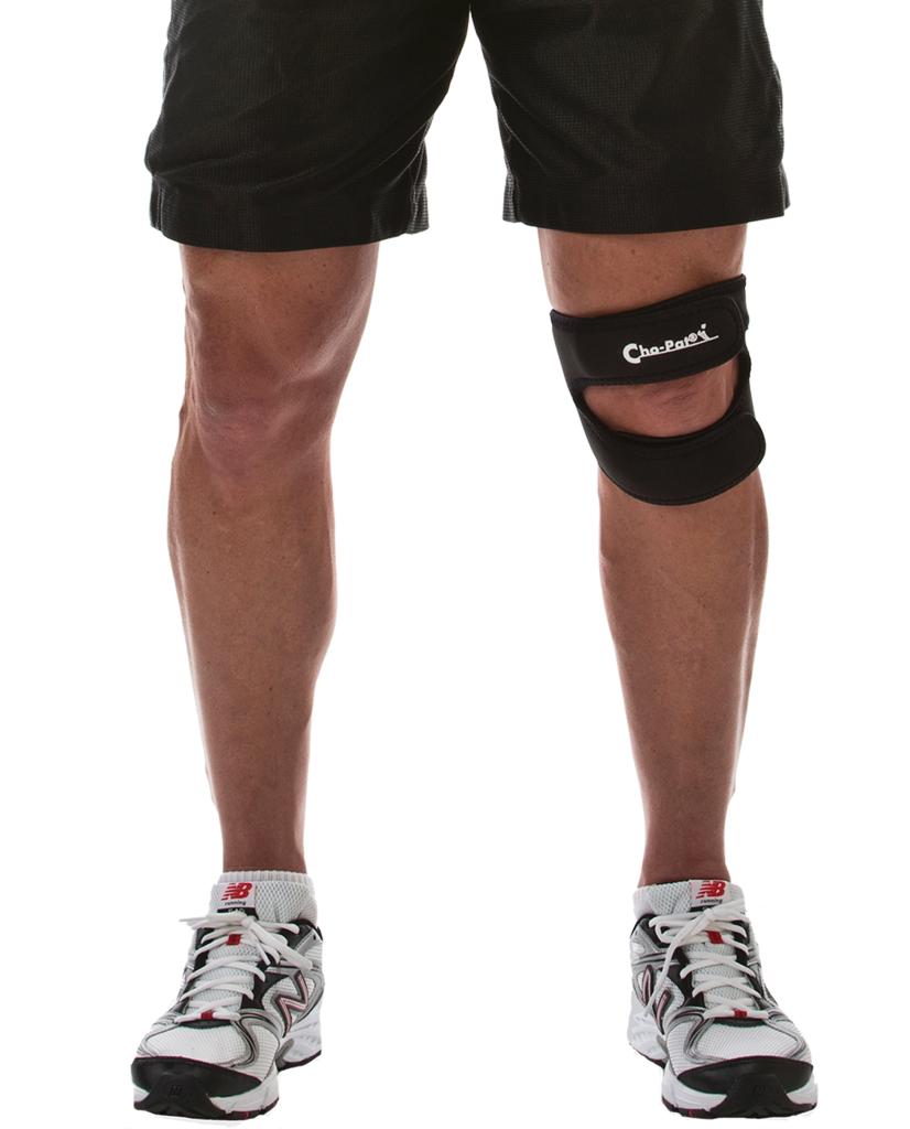 ChoPat Dual Action Knee Strap, Black, Medium, 14 Inch16
