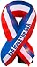 God Bless the USA Ribbon Airblown