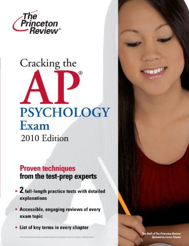 Textbook - Cracking the AP Psychology Exam, 2010 Edition (College Test Preparation)