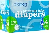 Diapers.com Premium Baby Diapers Size 4 — size: size 4