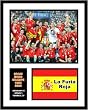 2008 Euro Champs Spain National Team Framed 8x10 Photograph Team Celebration Milestone