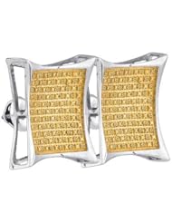 0.36CT-DIA MICRO-PAVE EARRINGS