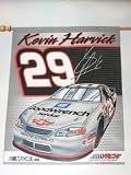  : KEVIN HARVICK #29 NASCAR Weather Resistant 27" by 37" Vertical Flag ( Indoor & Outdoor )