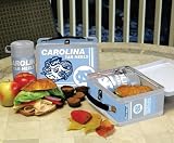 NORTH CAROLINA TAR HEELS Team Logo Tin Metal LUNCH BOX & THERMOS (7 x 8 1/2 x 4) by Memory Company