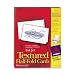 Avery Textured Half-Fold Greeting Cards for Inkjet Printers, Uncoated, 5.5 x 8.5 Inches, White, Box of 30 (03378)