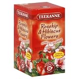 Teekanne Rosehip & Hibiscus Tea-20 Bags ( 10 Pack )