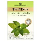 Twinings Pure Peppermint Herbal Tea, 1.41-Ounce Boxes (Pack of 6)